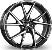 Alu kola ALUTEC ADX.01, 18x7.5 4x108 ET18, černá lesklá + leštění