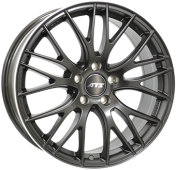 Alu kola ATS PERFEKTION, 19x8.5 5x112 ET35, černá matná + leštění