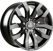 Alu kola CMS C22, 17x7.5 5x114.3 ET35, černá lesklá