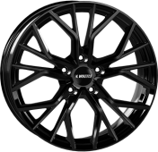 Alu kola IT WHEELS TIARA, 19x8 5x114.3 ET45, černá lesklá + leštění