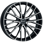 Alu kola MAK SPECIALE, 22x9.5 5x112 ET36, černá lesklá + leštění (zátěžová)