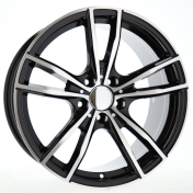 Alu kola Racing Line A5588, 19x9 5x112 ET40, černá + leštění