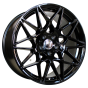 Alu kola Racing Line B5167, 17x7.5 5x120 ET37, černá lesklá