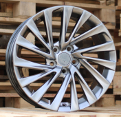 Alu kola Racing Line B5716, 17x7.5 5x114.3 ET40, Titanová metalíza