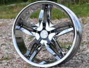 Alu kola Racing Line DW275, 18x7.5 10x112 ET35, chrom