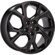 Alu kola Racing Line FE132, 17x7 5x114.3 ET45, černá lesklá