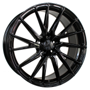 Alu kola Haxer HX06F, 22x9.5 5x112 ET35, černá lesklá (zátěžová)