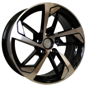 Alu kola Racing Line XE139, 20x9 5x112 ET35, černá + leštění