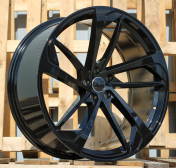 Alu kola Racing Line XE139, 22x9.5 5x112 ET26, černá lesklá (zátěžová)