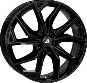 Alu kola ALUTEC ADX.02, 18x7.5 4x108 ET18, černá lesklá