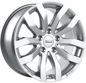 Alu kola CMS C22, 16x6.5 5x114.3 ET45, stříbrná