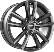 Alu kola CMS C27, 18x7.5 5x114.3 ET45, titanová (zátěžová)