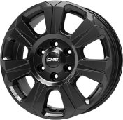 Alu kola CMS C31, 16x6.5 5x118 ET60, černá lesklá (zátěžová)