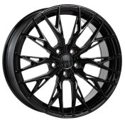 Alu kola Haxer HX042, 19x8.5 5x112 ET30, černá lesklá