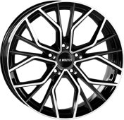 Alu kola IT WHEELS TIARA, 18x8 5x114.3 ET40, černá lesklá + leštění