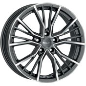 Alu kola MAK UNION, 19x8.5 5x112 ET32, šedivá + leštění (zátěžová)