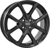 Alu kola MONACO WHEELS 2 CL2, 16x6.5 4x100 ET40, černá lesklá