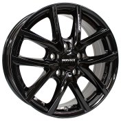 Alu kola MONACO WHEELS 2 CL2, 17x7 4x108 ET25, černá lesklá