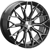 Alu kola MONACO WHEELS FF3, 19x8.5 5x114.3 ET40, černá lesklá + leštění