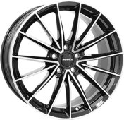 Alu kola MONACO WHEELS GP14, 19x9 5x112 ET40, černá lesklá + leštění (zátěžová)