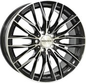 Alu kola MONACO WHEELS GP2, 19x8.5 5x112 ET45, černá lesklá + leštění