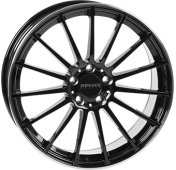 Alu kola MONACO WHEELS MC1, 20x8.5 5x112 ET35, černá lesklá + leštěný límec (zátěžová)