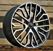 Alu kola Racing Line 3S1261, 19x8 5x112 ET35, černá + leštění