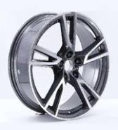 Alu kola Racing Line A043, 19x8 5x112 ET39, černá + leštění