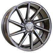 Alu kola Racing Line B1058, 20x8.5 5x112 ET33, Šedivá