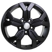 Alu kola Racing Line B1110, 17x6.5 5x114.3 ET50, černá matná