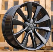 Alu kola Racing Line B2046, 19x8.5 5x114.3 ET40, černá matná