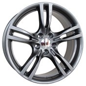 Alu kola Racing Line B5183, 19x8 5x112 ET27, šedivá matná