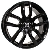 Alu kola Racing Line B5883, 19x8 5x108 ET42, černá lesklá