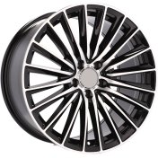 Alu kola Racing Line B5909, 18x8.5 5x112 ET52, černá + leštění