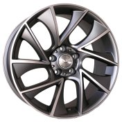 Alu kola HRS BK652, 19x8.5 5x120 ET24, šedivá matná