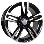 Alu kola Racing Line BK855, 18x8 5x112 ET27, černá + leštění