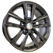 Alu kola Racing Line BY298, 17x7 5x114.3 ET35, Titanová metalíza