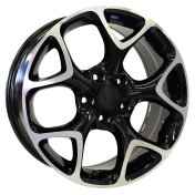 Alu kola Racing Line E236, 19x8.5 5x120 ET41, černá + leštění