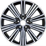 Alu kola Racing Line F0086, 18x8 5x108 ET42, černá + leštění