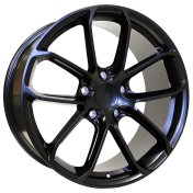 Alu kola Racing Line H5084, 20x9.5 5x130 ET45, černá matná (zátěžová)