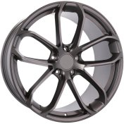 Alu kola Racing Line H5084, 21x11 5x130 ET58, šedivá matná