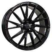 Alu kola Haxer HX06F, 21x11.5 5x112 ET38, černá lesklá (zátěžová)