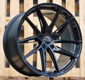 Alu kola Racing Line HX08F, 20x10 5x112 ET40, černá lesklá