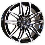 Alu kola Racing Line I0294, 19x9 5x112 ET40, černá + leštění