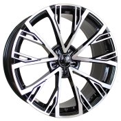 Alu kola Racing Line I5170, 19x8.5 5x112 ET40, černá + leštění