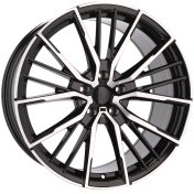 Alu kola Racing Line I5498, 20x8.5 5x112 ET26, černá + leštění