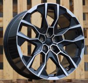 Alu kola Racing Line I5592, 22x9.5 5x112 ET32, černá + leštění