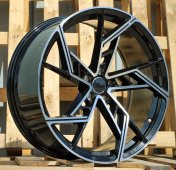 Alu kola Racing Line I5611, 20x9 5x112 ET34, černá + leštění