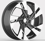 Alu kola Racing Line I5640, 20x9 5x112 ET38, šedivá + leštění