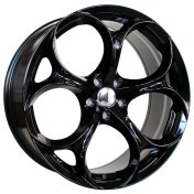 Alu kola Racing Line L1664, 18x8 5x110 ET33, černá lesklá